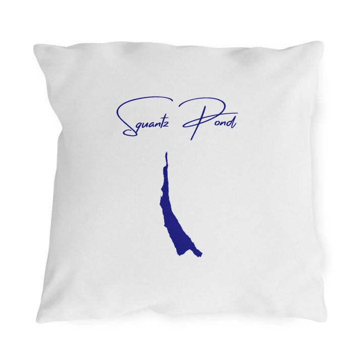 Connecticut  Squantz  Pond  Outdoor  Pillow  front  position  view  from  front  18  x  18.webp