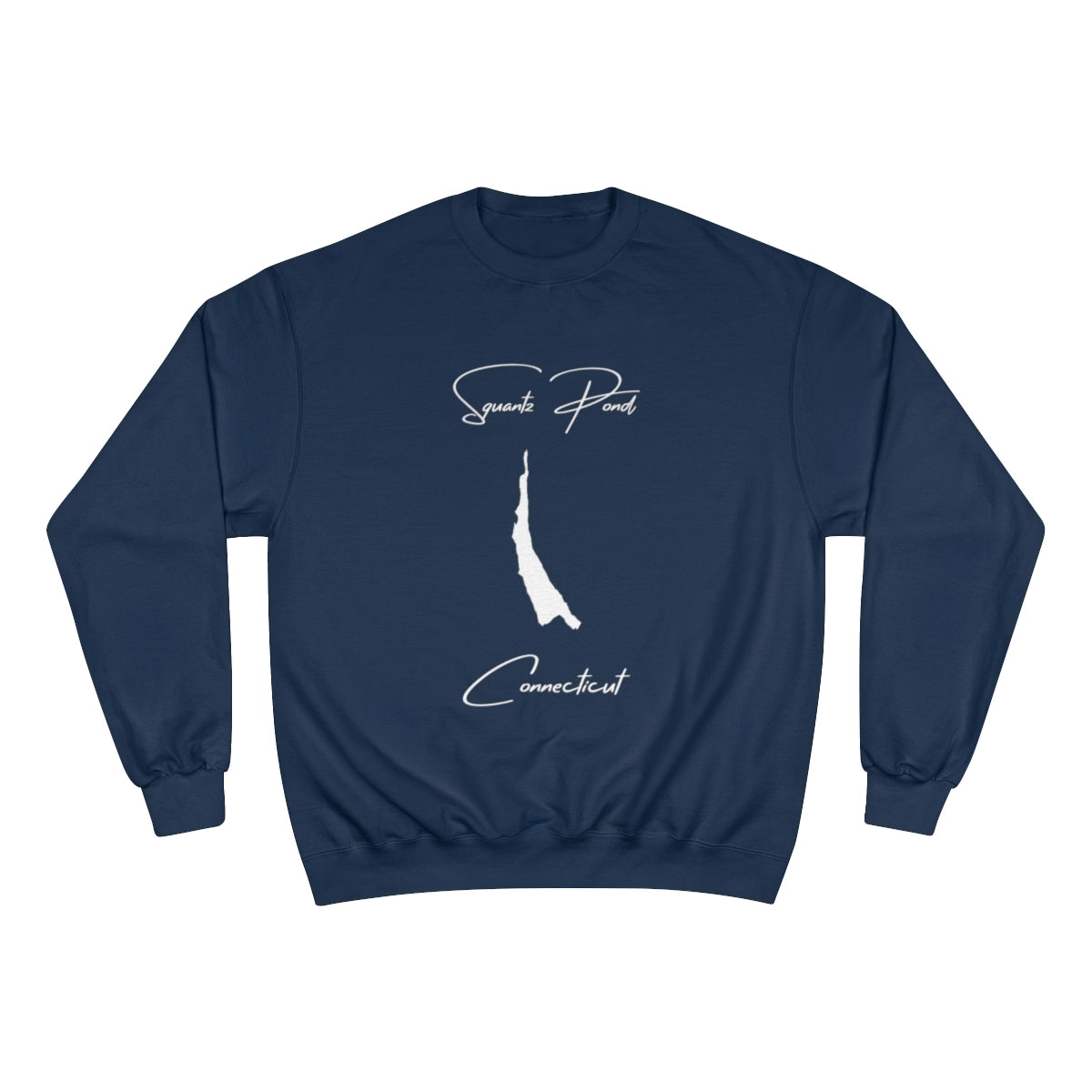 Connecticut  Squantz  Pond  Sweatshirt  front  position  view  from  front  navy.webp
