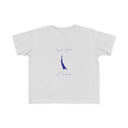 Connecticut  Squantz  Pond  Toddler  T-shirt  front  position  view  from  front  silver.webp