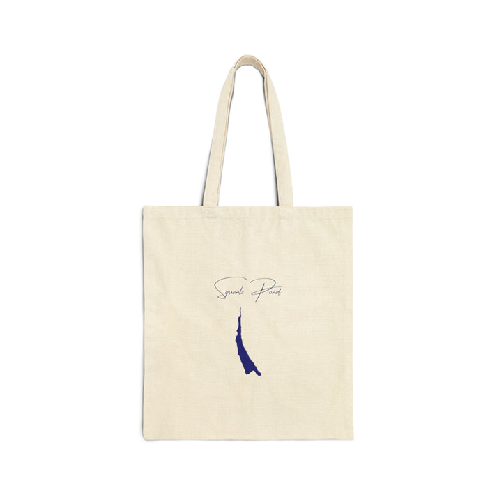 Connecticut  Squantz  Pond  Tote  Bag  front  position  view  from  front  15  x  16.webp