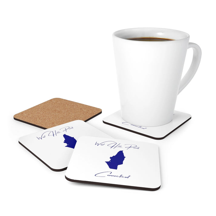 Connecticut  West  Hill  Pond  Coaster  Set  front  position  view  from  context-1  3.75  x  3.75.webp