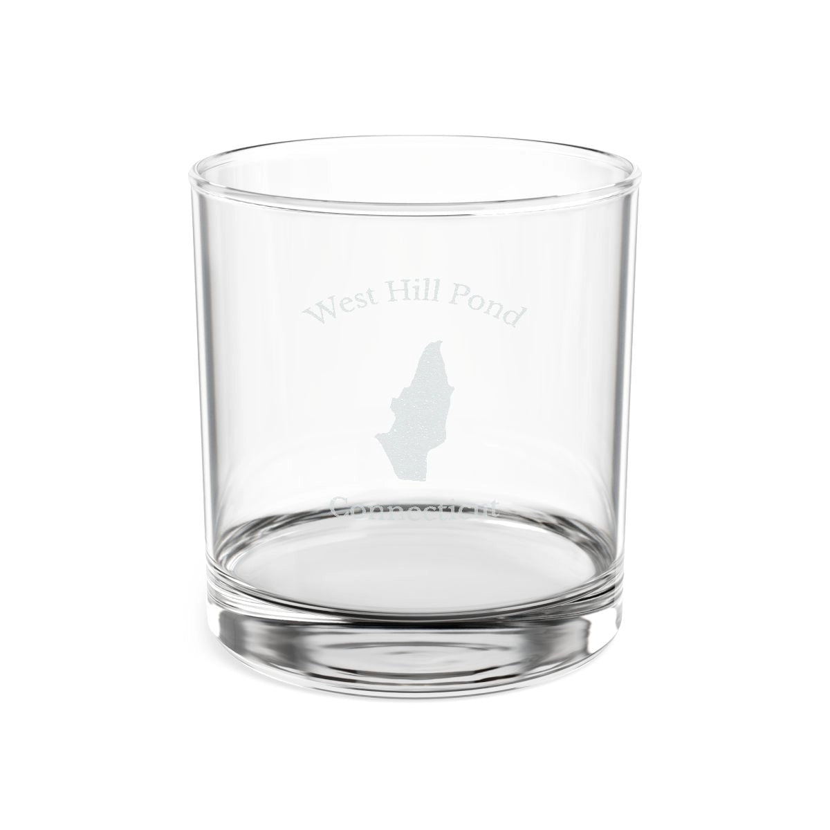 Connecticut  West  Hill  Pond  Engraved  Whiskey  Glass  other  position  view  from  front  10.5oz.webp