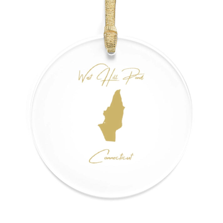 Connecticut  West  Hill  Pond  Tree  Ornament  other  position  view  from  front  round.webp