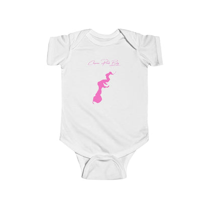 Delaware  Chipman  Pond  Onesie  front  position  view  from  front  white.webp