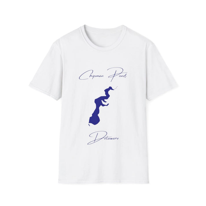 Delaware  Chipman  Pond  T-shirt  front  position  view  from  front  white.webp