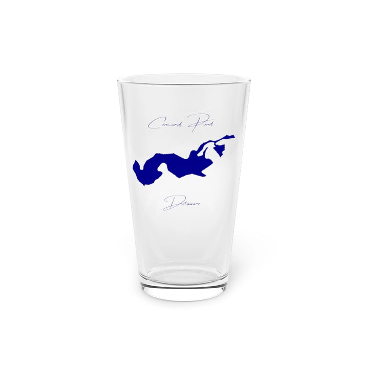 Delaware  Concord  Pond  16oz  Pint  Glass  front  position  view  from  front  16oz.webp