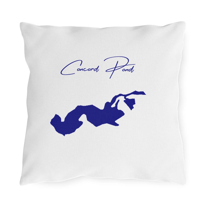 Delaware  Concord  Pond  Outdoor  Pillow  front  position  view  from  front  16  x  16.webp