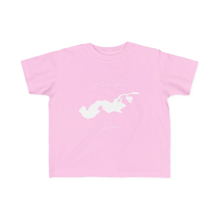 Delaware  Concord  Pond  Toddler  T-shirt  front  position  view  from  front  pink.webp