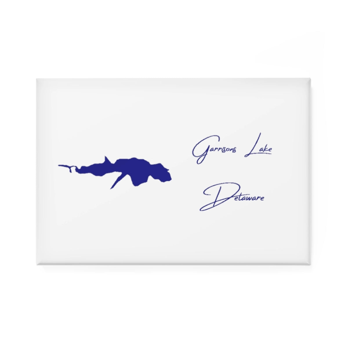 Delaware  Garrisons  Lake  Magnet  front  position  view  from  front  2  x  3.webp