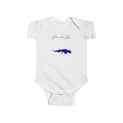 Delaware  Garrisons  Lake  Onesie  front  position  view  from  front  white.webp
