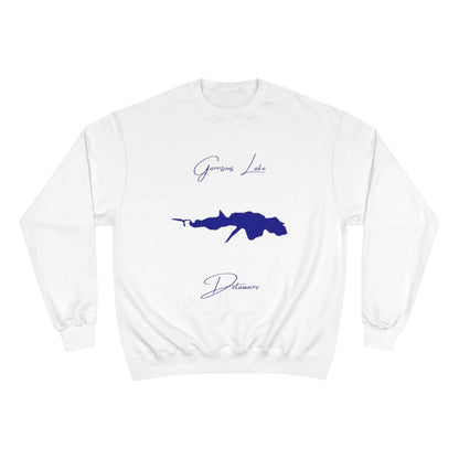 Delaware  Garrisons  Lake  Sweatshirt  front  position  view  from  front  white.webp