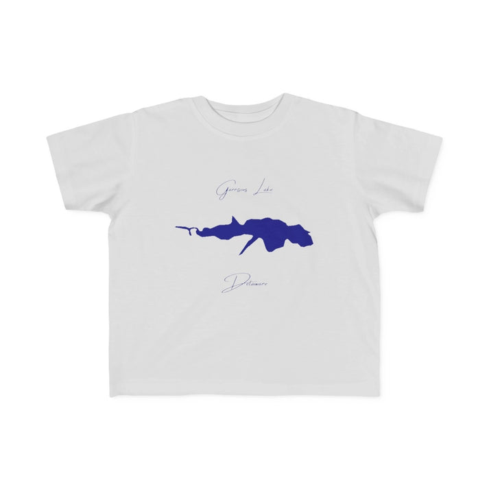 Delaware  Garrisons  Lake  Toddler  T-shirt  front  position  view  from  front  silver.webp