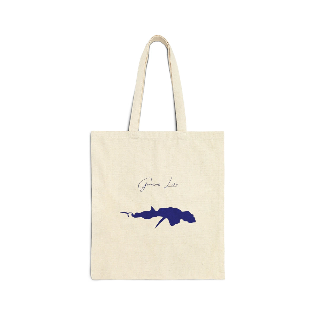 Delaware  Garrisons  Lake  Tote  Bag  front  position  view  from  front  15  x  16.webp