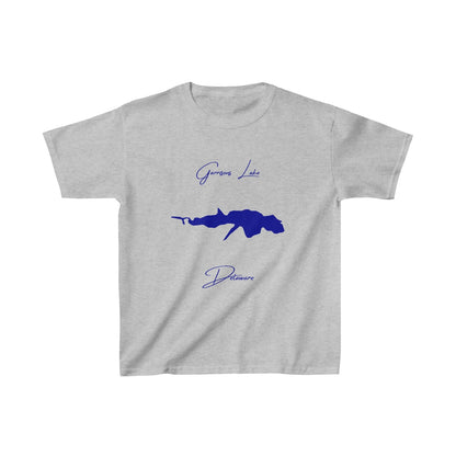 Delaware  Garrisons  Lake  Youth  T-shirt  front  position  view  from  front  sport  grey.webp