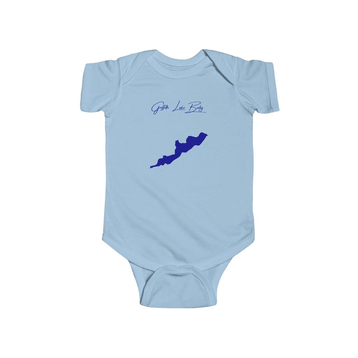 Delaware  Griffith  Lake  Onesie  front  position  view  from  front  light  blue.webp