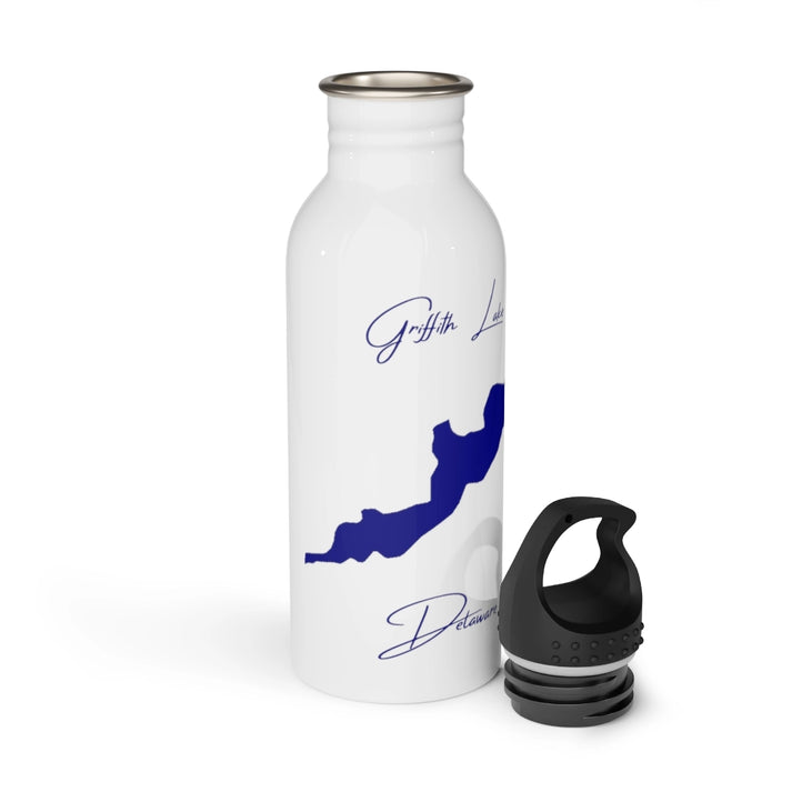 Delaware  Griffith  Lake  Water  bottle  other  position  view  from  open  white.webp