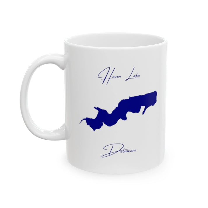 Delaware  Haven  Lake  Ceramic  Mug  other  position  view  from  left  11oz.webp