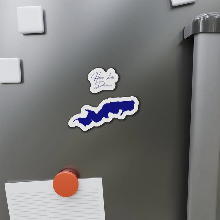 Delaware  Haven  Lake  Die  Cut  Magnet  front  position  view  from  context-1  4  x  4.webp