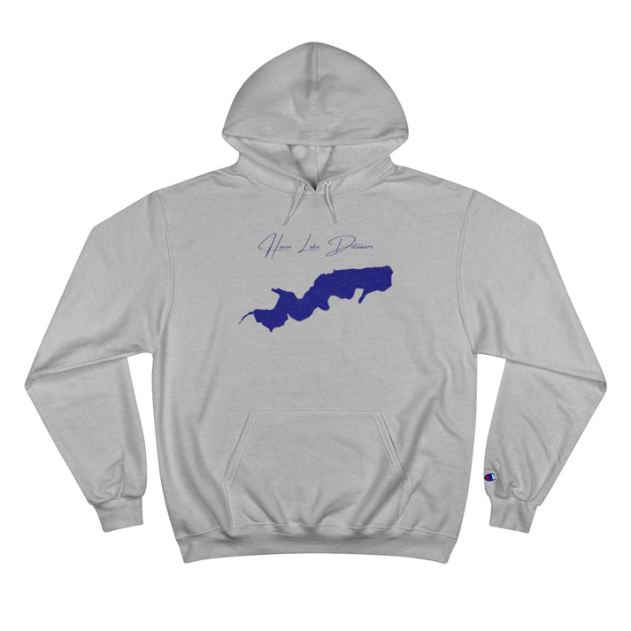 Delaware  Haven  Lake  Hoodie  front  position  view  from  front  light  steel.webp