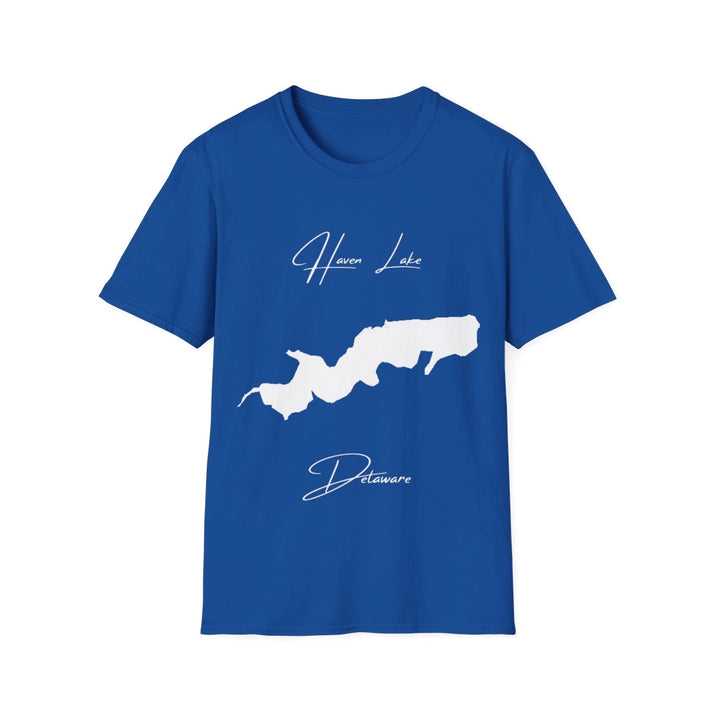 Delaware  Haven  Lake  T-shirt  front  position  view  from  front  royal.webp