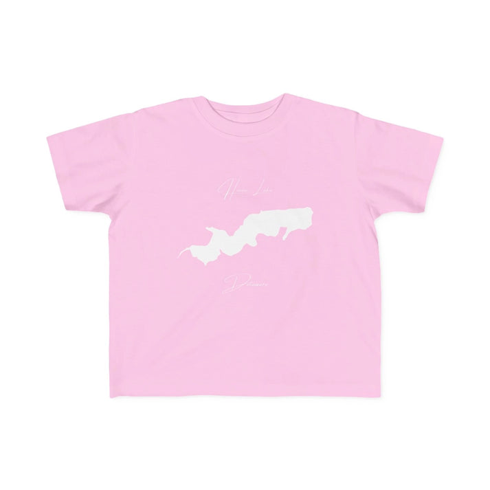 Delaware  Haven  Lake  Toddler  T-shirt  front  position  view  from  front  pink.webp