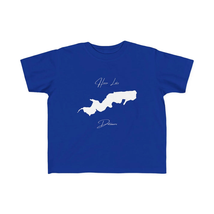 Delaware  Haven  Lake  Toddler  T-shirt  front  position  view  from  front  royal.webp