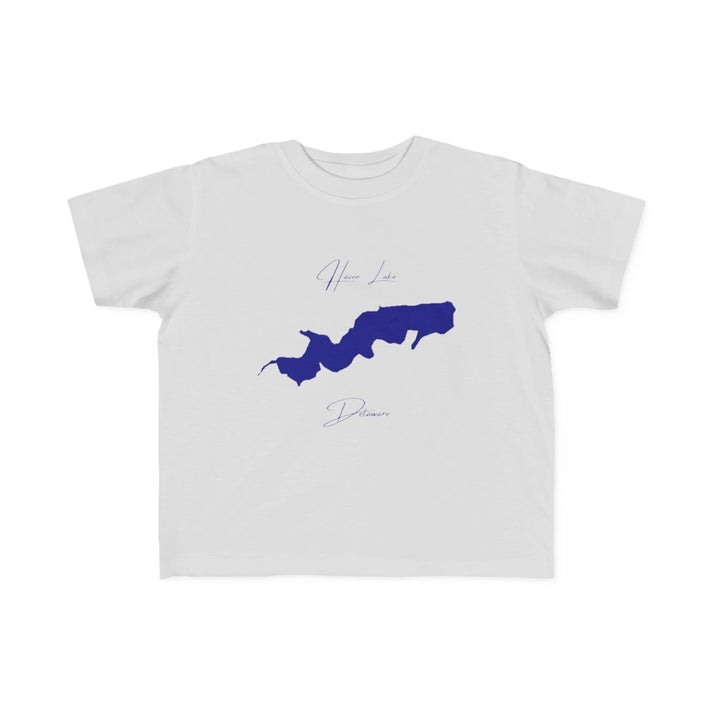 Delaware  Haven  Lake  Toddler  T-shirt  front  position  view  from  front  silver.webp