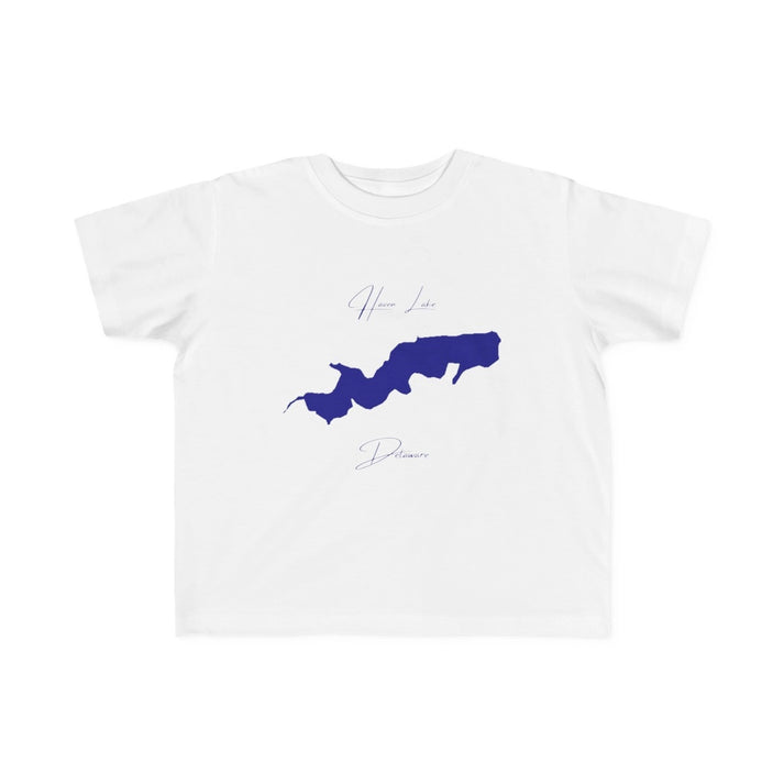 Delaware  Haven  Lake  Toddler  T-shirt  front  position  view  from  front  white.webp