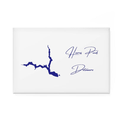 Delaware  Hearns  Pond  Magnet  front  position  view  from  front  2  x  3.webp