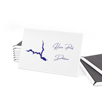 Delaware  Hearns  Pond  Magnet  front  position  view  from  set  2  x  3.webp