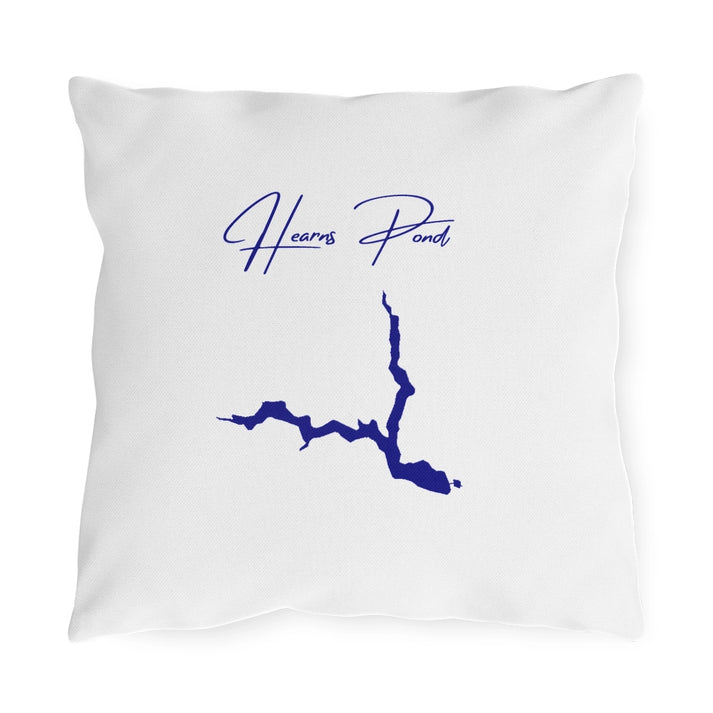 Delaware  Hearns  Pond  Outdoor  Pillow  front  position  view  from  front  16  x  16.webp