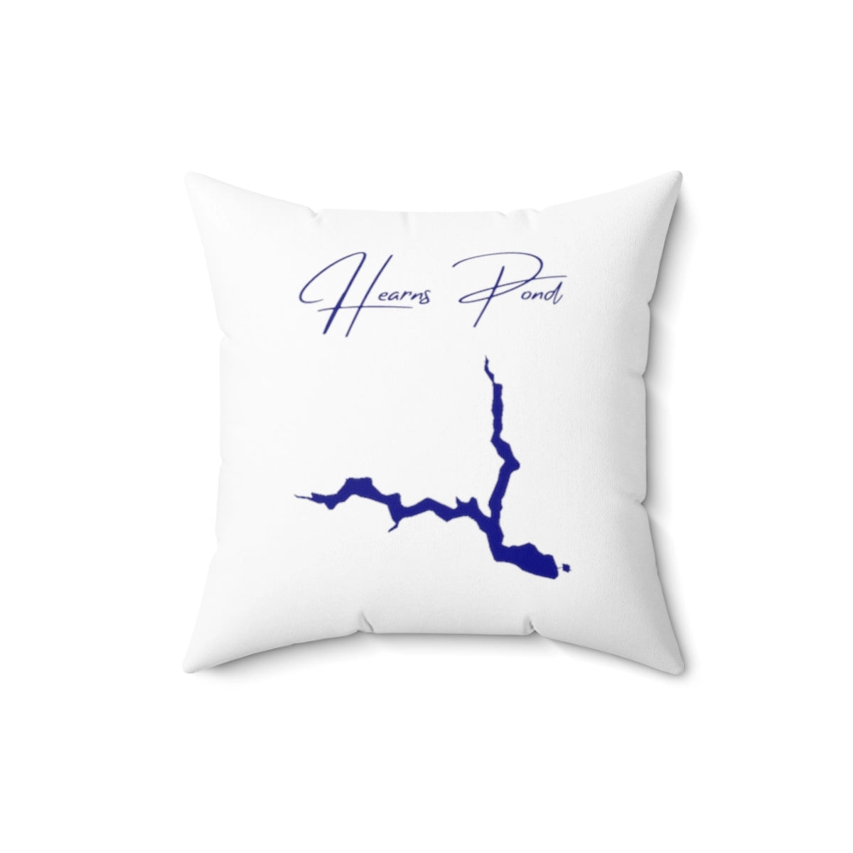 Delaware  Hearns  Pond  Pillow  front  position  view  from  back  16  x  16.webp