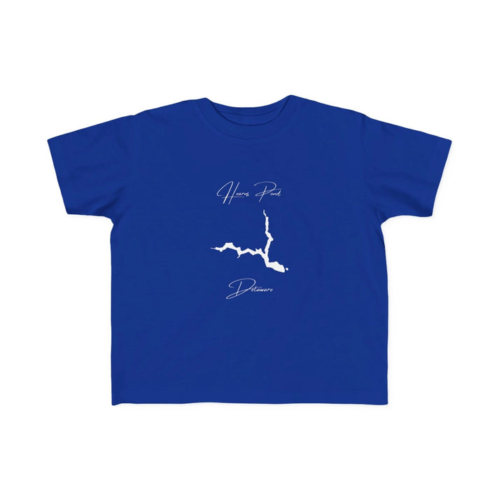 Delaware  Hearns  Pond  Toddler  T-shirt  front  position  view  from  front  royal.webp