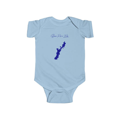 Delaware  Hoopes  Reservoir  Onesie  front  position  view  from  front  light  blue.webp
