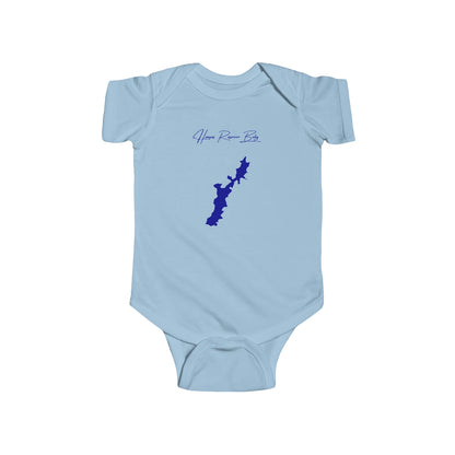 Delaware  Hoopes  Reservoir  Onesie  front  position  view  from  front  light  blue.webp