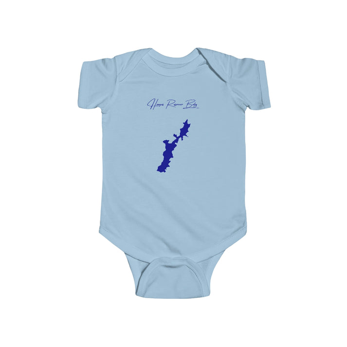 Delaware  Hoopes  Reservoir  Onesie  front  position  view  from  front  light  blue.webp