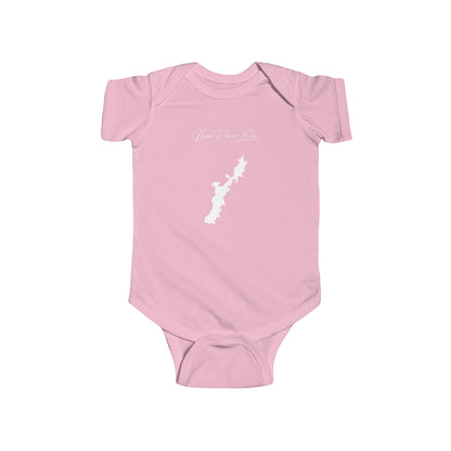 Delaware  Hoopes  Reservoir  Onesie  front  position  view  from  front  pink.webp