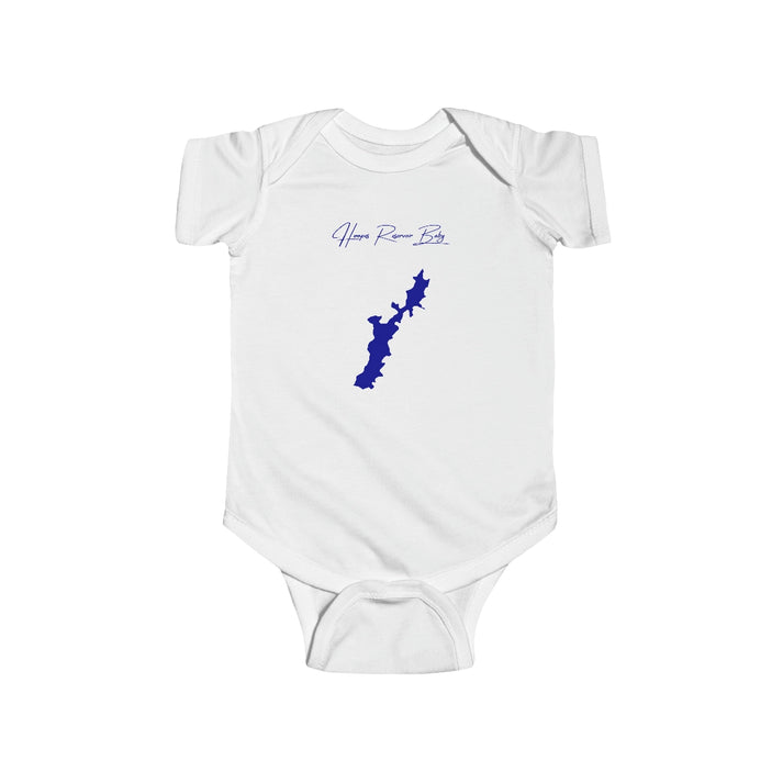 Delaware  Hoopes  Reservoir  Onesie  front  position  view  from  front  white.webp