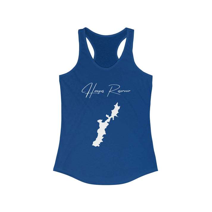 Delaware  Hoopes  Reservoir  Racerback-Tank  front  position  view  from  front  solid  royal.webp