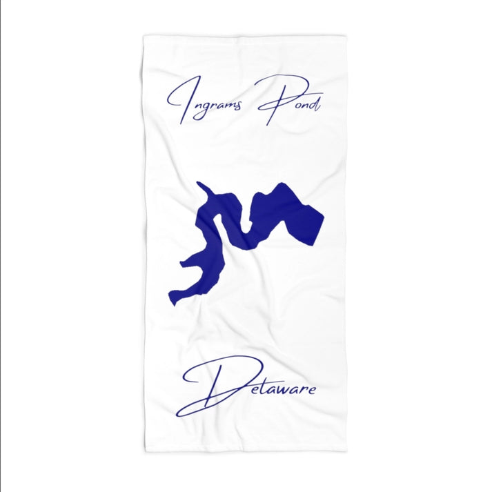 Delaware  Ingrams  Pond  Beach  Towel  front  position  view  from  front  36  x  72.webp