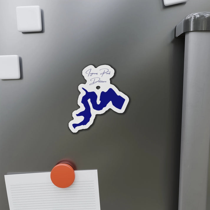 Delaware  Ingrams  Pond  Die  Cut  Magnet  front  position  view  from  context-1  4  x  4.webp