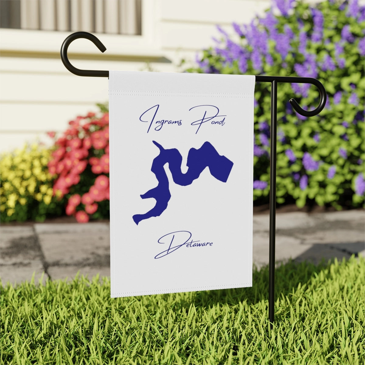 Delaware  Ingrams  Pond  Garden  Banner  other  position  view  from  context-2  12''  x  18''.webp