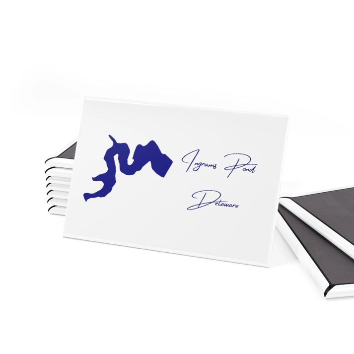 Delaware  Ingrams  Pond  Magnet  front  position  view  from  set  2  x  3.webp