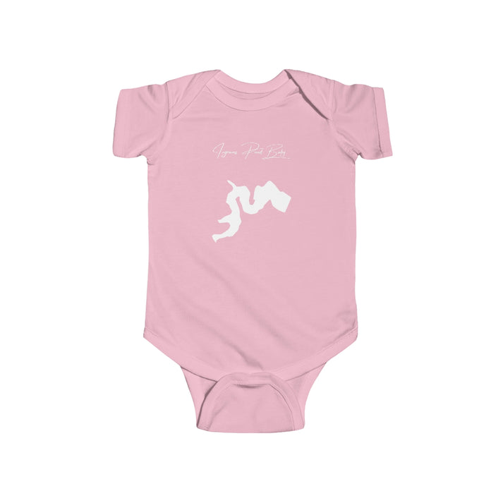 Delaware  Ingrams  Pond  Onesie  front  position  view  from  front  pink.webp