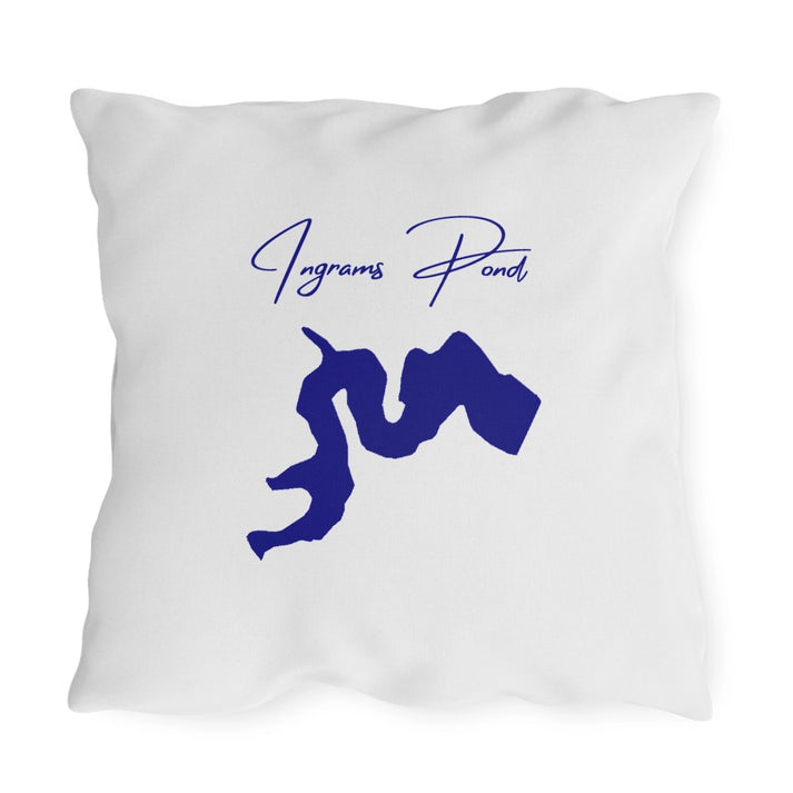 Delaware  Ingrams  Pond  Outdoor  Pillow  back  position  view  from  back  20  x  20.webp