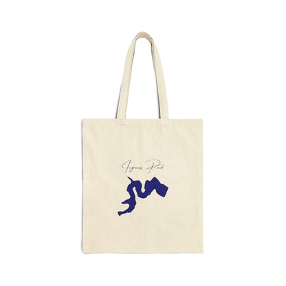 Delaware  Ingrams  Pond  Tote  Bag  back  position  view  from  back  15  x  16.webp