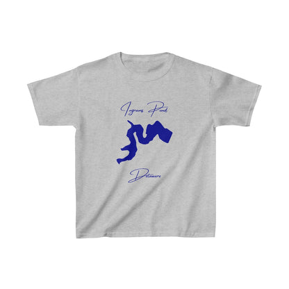 Delaware  Ingrams  Pond  Youth  T-shirt  front  position  view  from  front  sport  grey.webp
