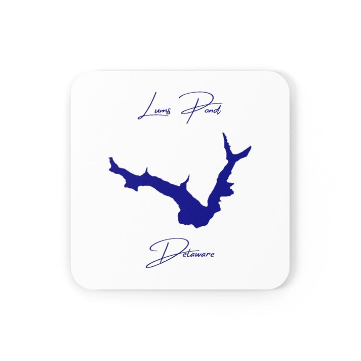 Delaware  Lums  Pond  Coaster  Set  front  position  view  from  front  3.75  x  3.75.webp