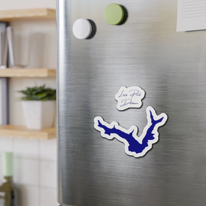 Delaware  Lums  Pond  Die  Cut  Magnet  front  position  view  from  context-2  4  x  4.webp