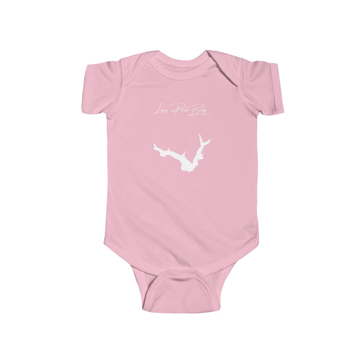 Delaware  Lums  Pond  Onesie  front  position  view  from  front  pink.webp
